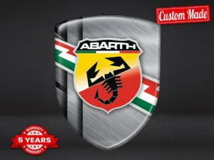 Fiat Abarth Adesivi Paraurti Auto su Misura Racing Premium Moderni